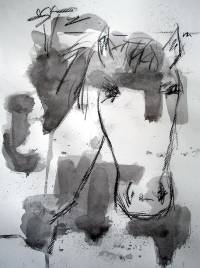pferd - velling, 2011, mixed media, 30x24 cm